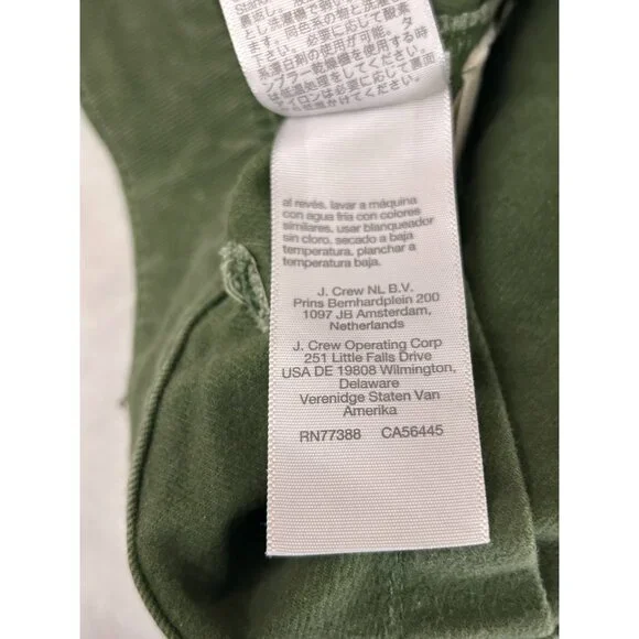 LOT 2 Madewell Size 29 The Perfect Vintage Fatigue Short Desert Green & Blue - Picture 16 of 16